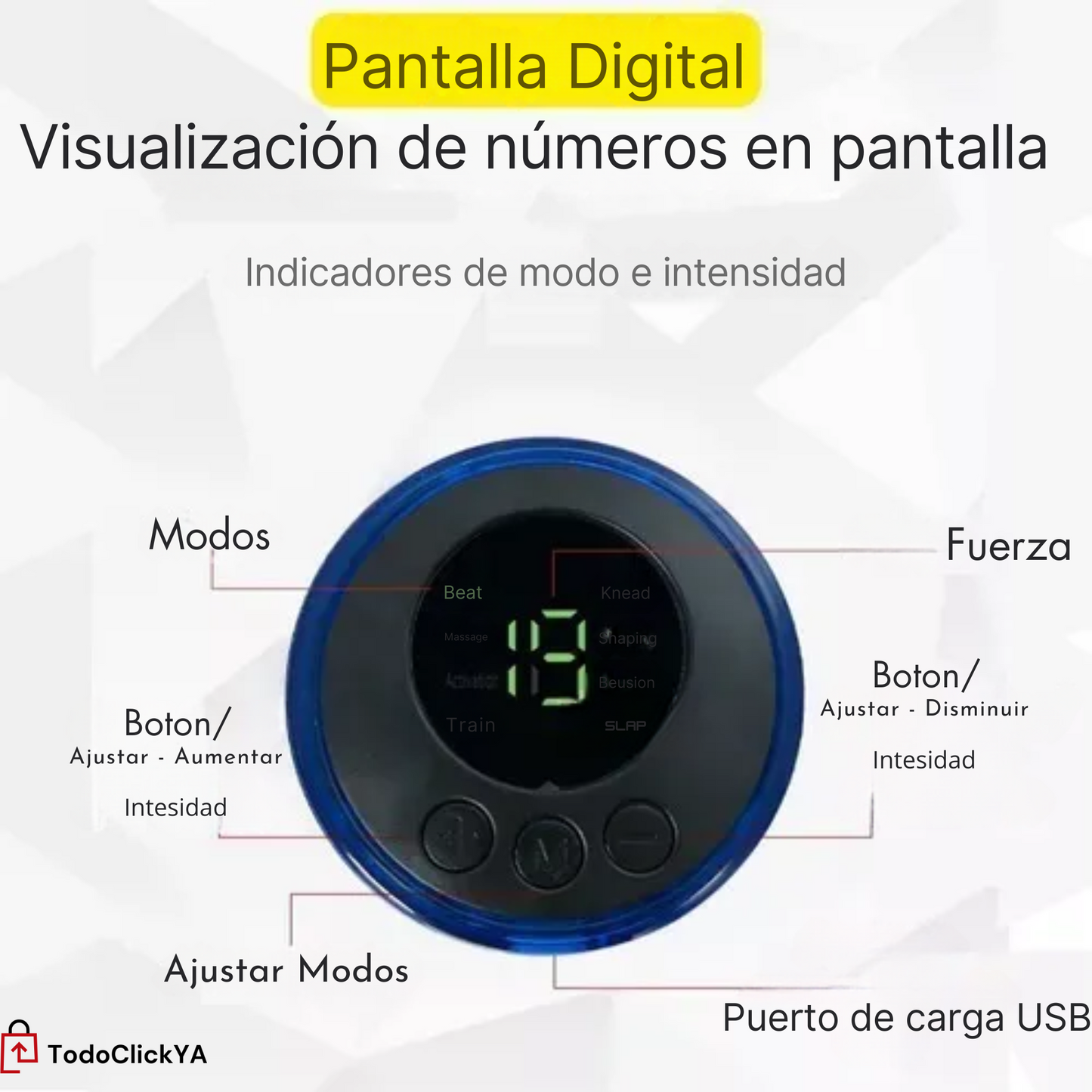 Combo Reductor 3 en 1: Faja, Masajeador y Parche Abdominal